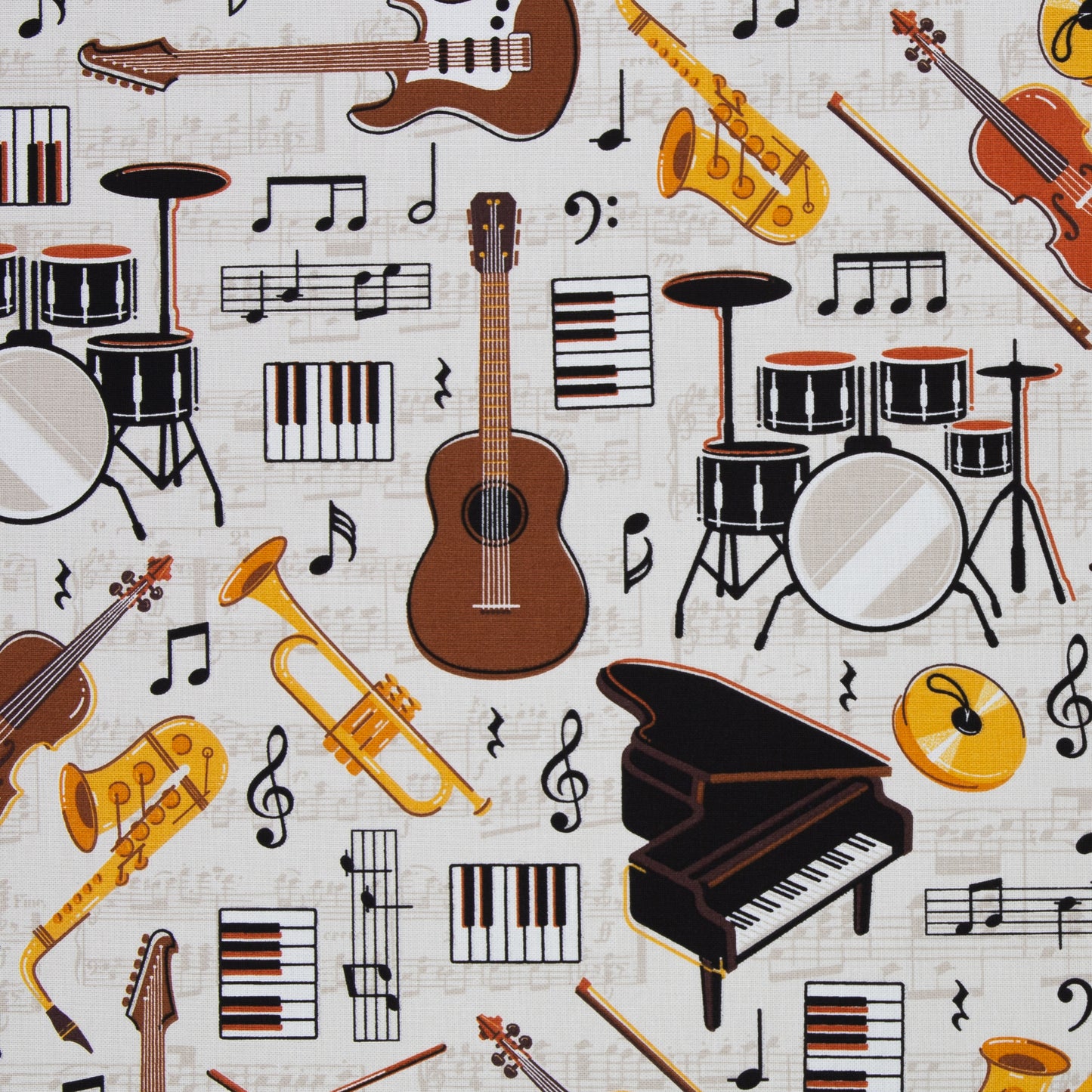 canvas muziekinstrumenten