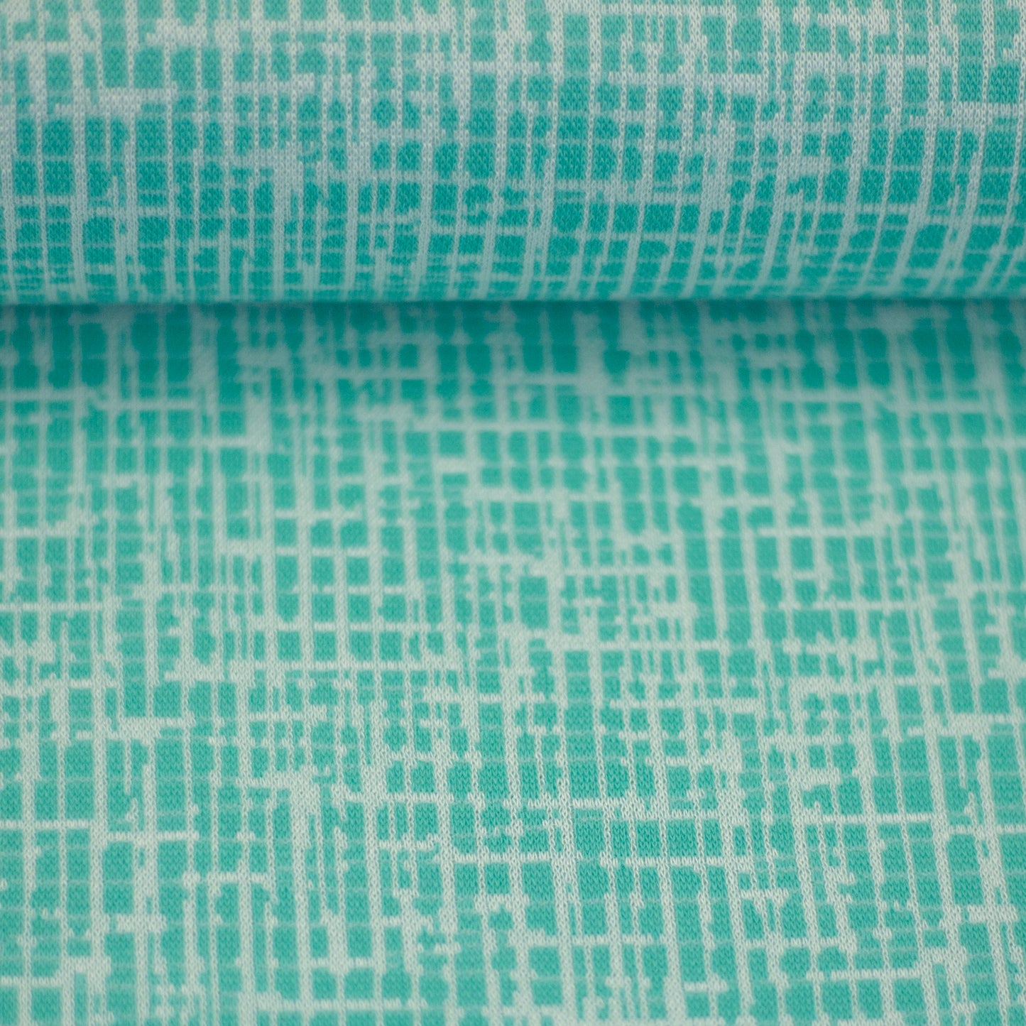 jacquard lijnen turquoise