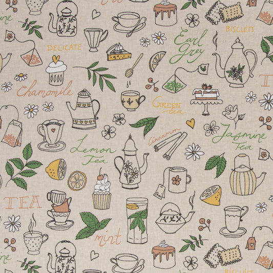 canvas tea time