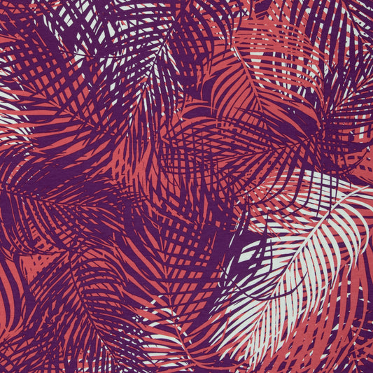 Tricot viscose palmen