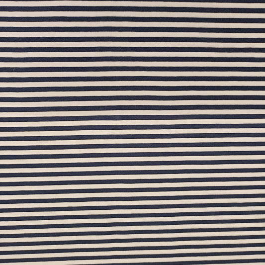 Tricot maritieme strepen blauw
