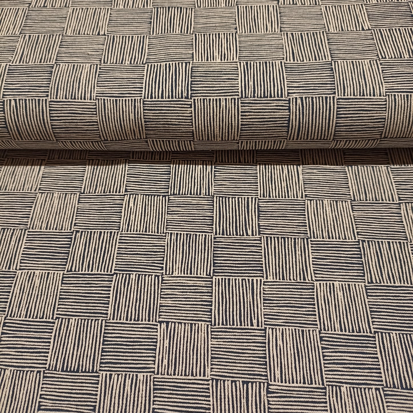 canvas ruitjes