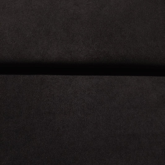 fluweeltwill zwart