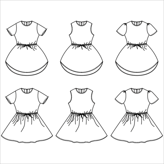 Lotus jurk Bel'etoile