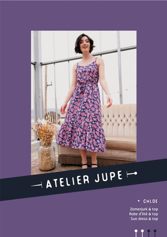 Chloë jurk atelier jupe