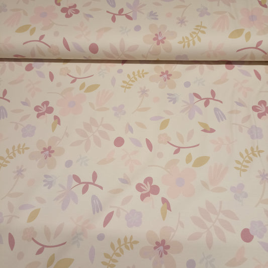 french terry bloemen pastel