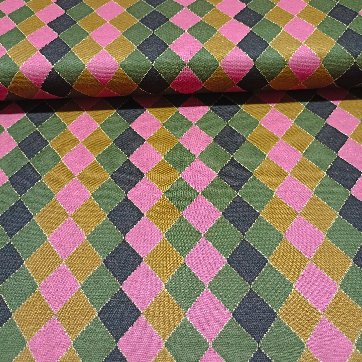 breisel ruiten met lurex