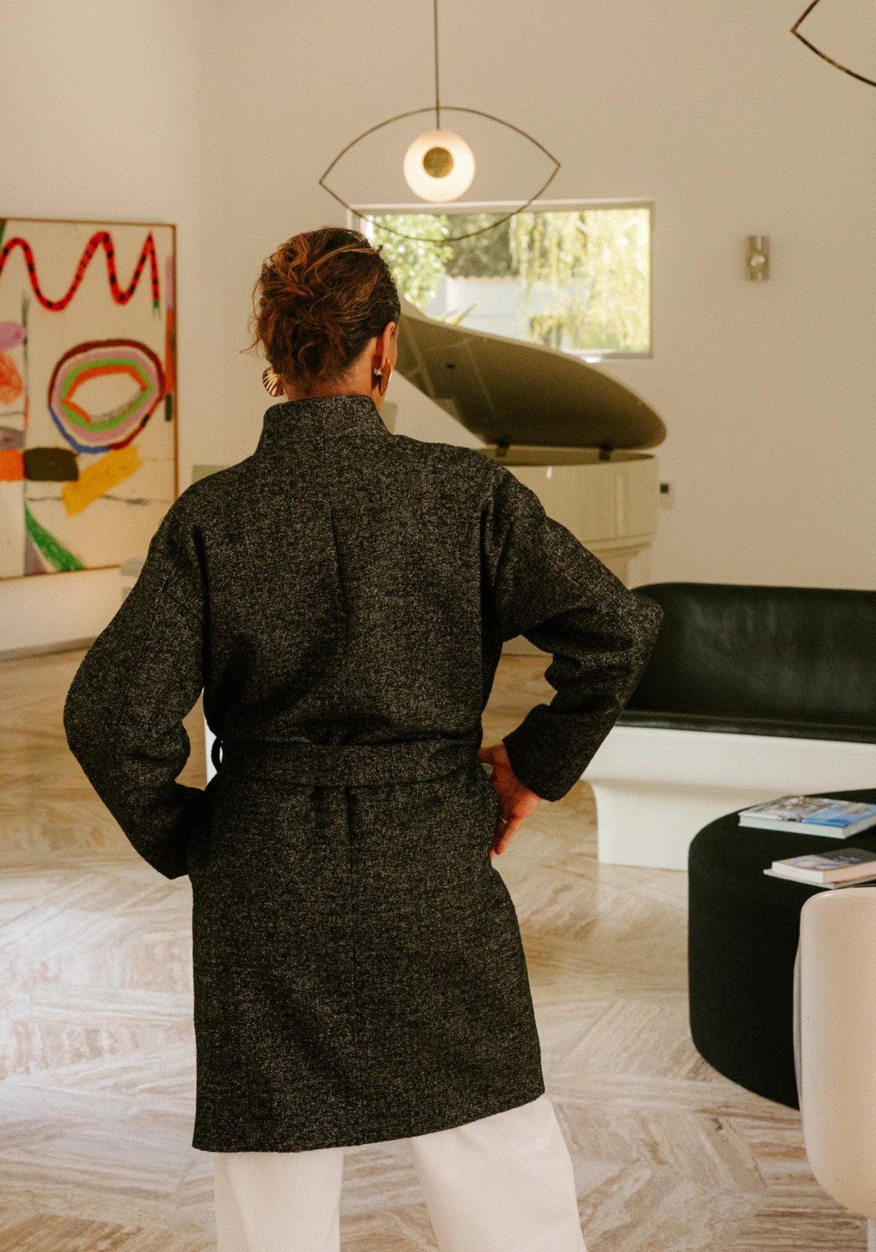 Marcello mantel maison fauve