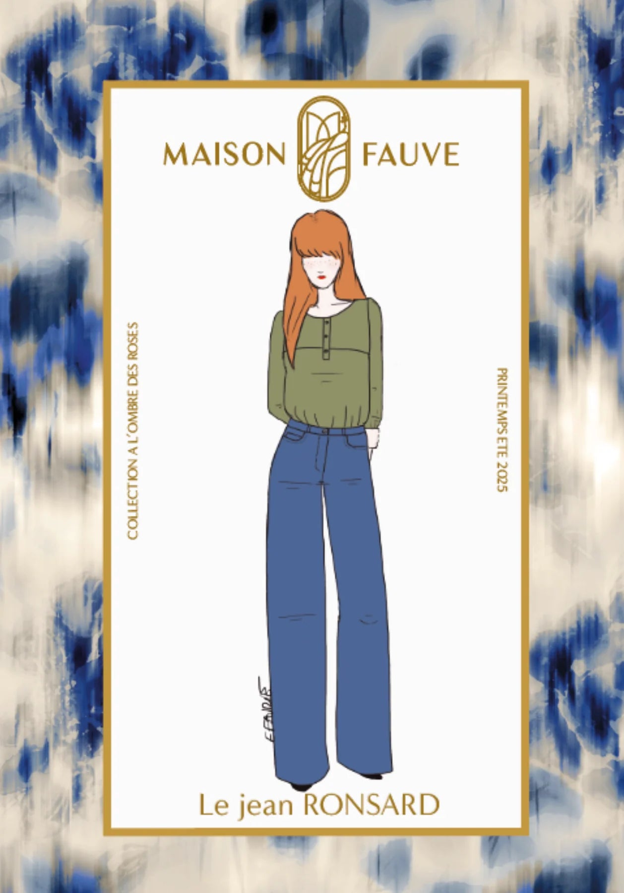 Ronsard jeans maison fauve