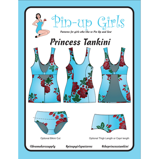 pin-up princess tankini