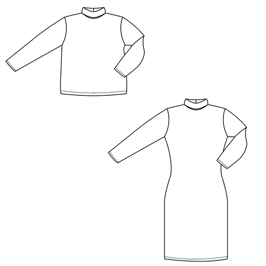 Zen pullover en jurk