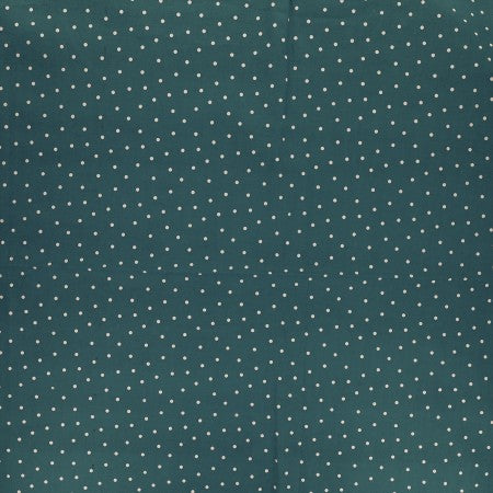 katoen dots petrol