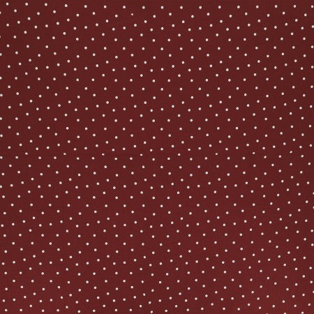 katoen dots rood