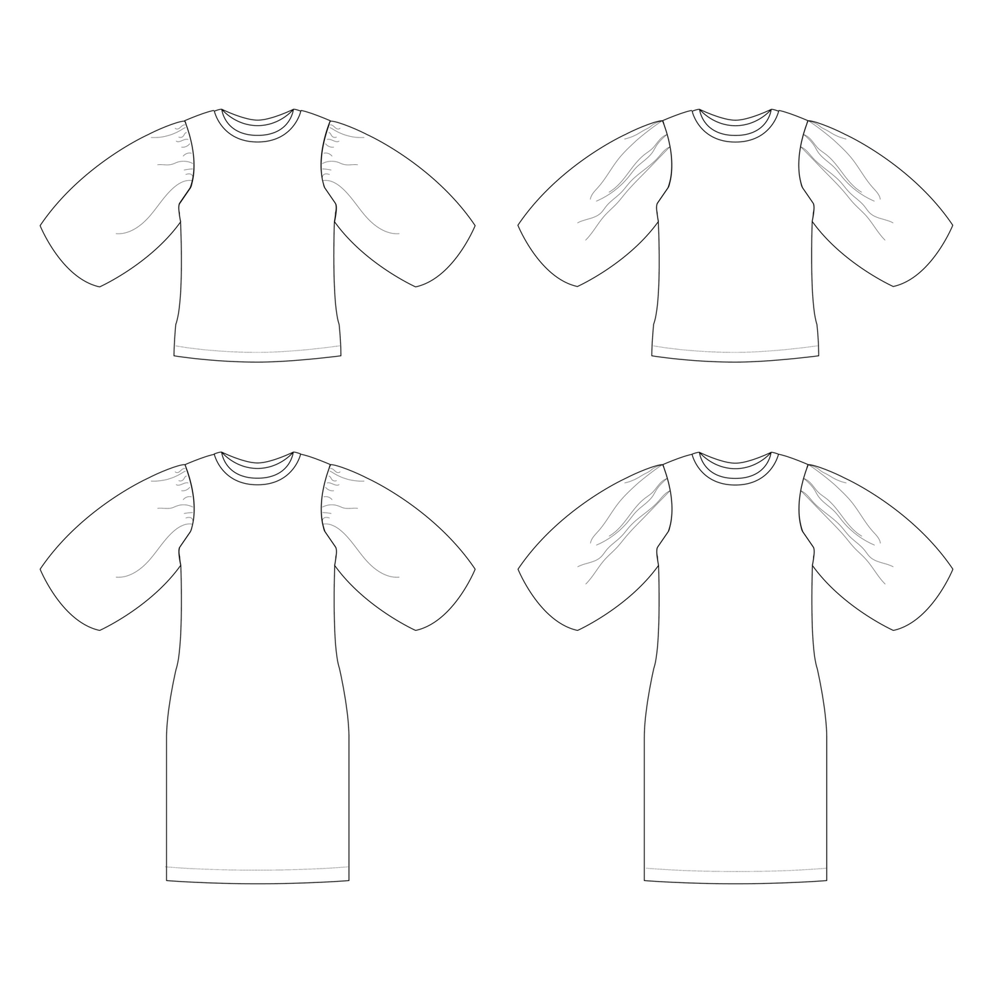 Gaëlle top en jurk Bel'etoile