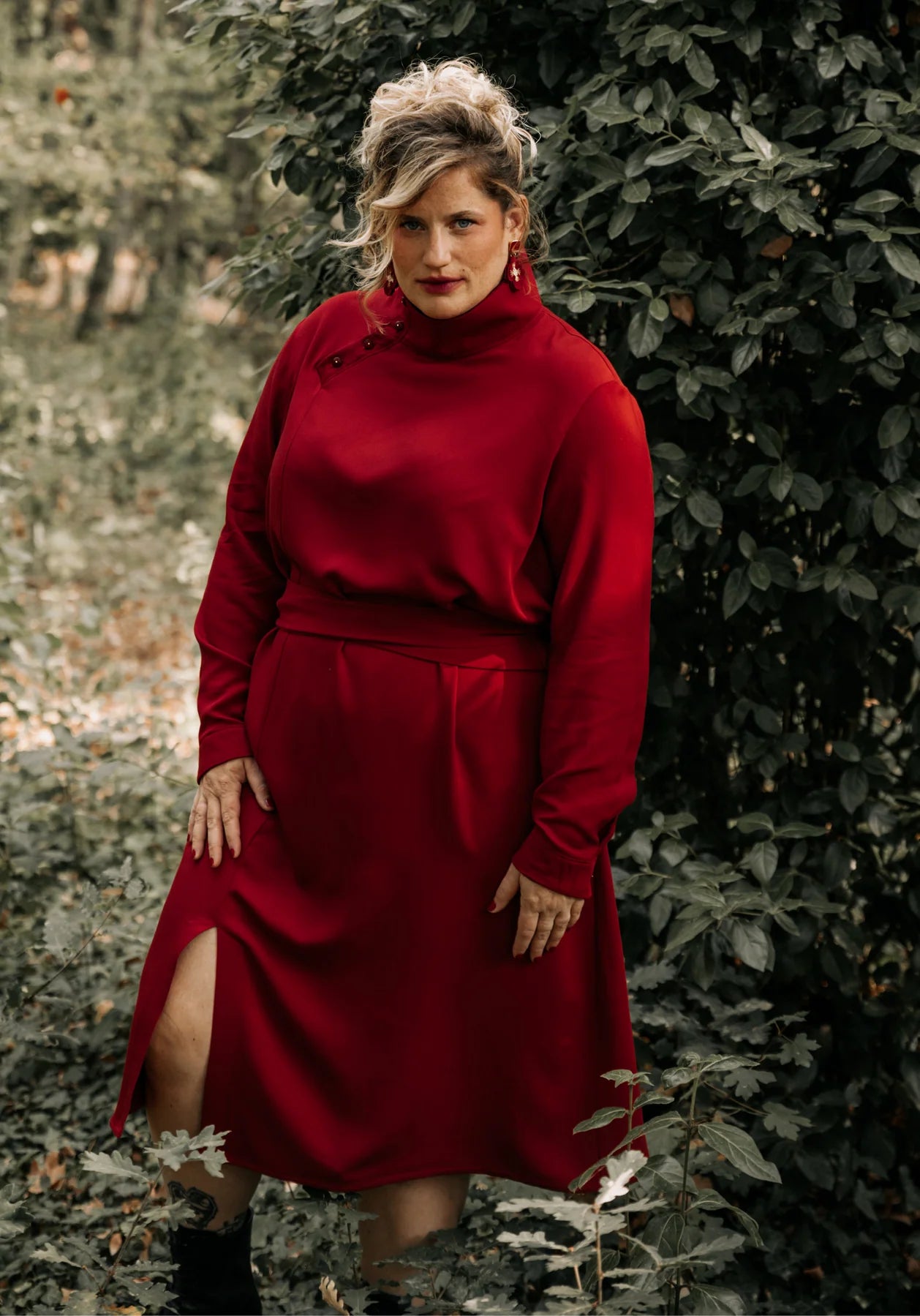 Soliflore rok/blouse maison fauve