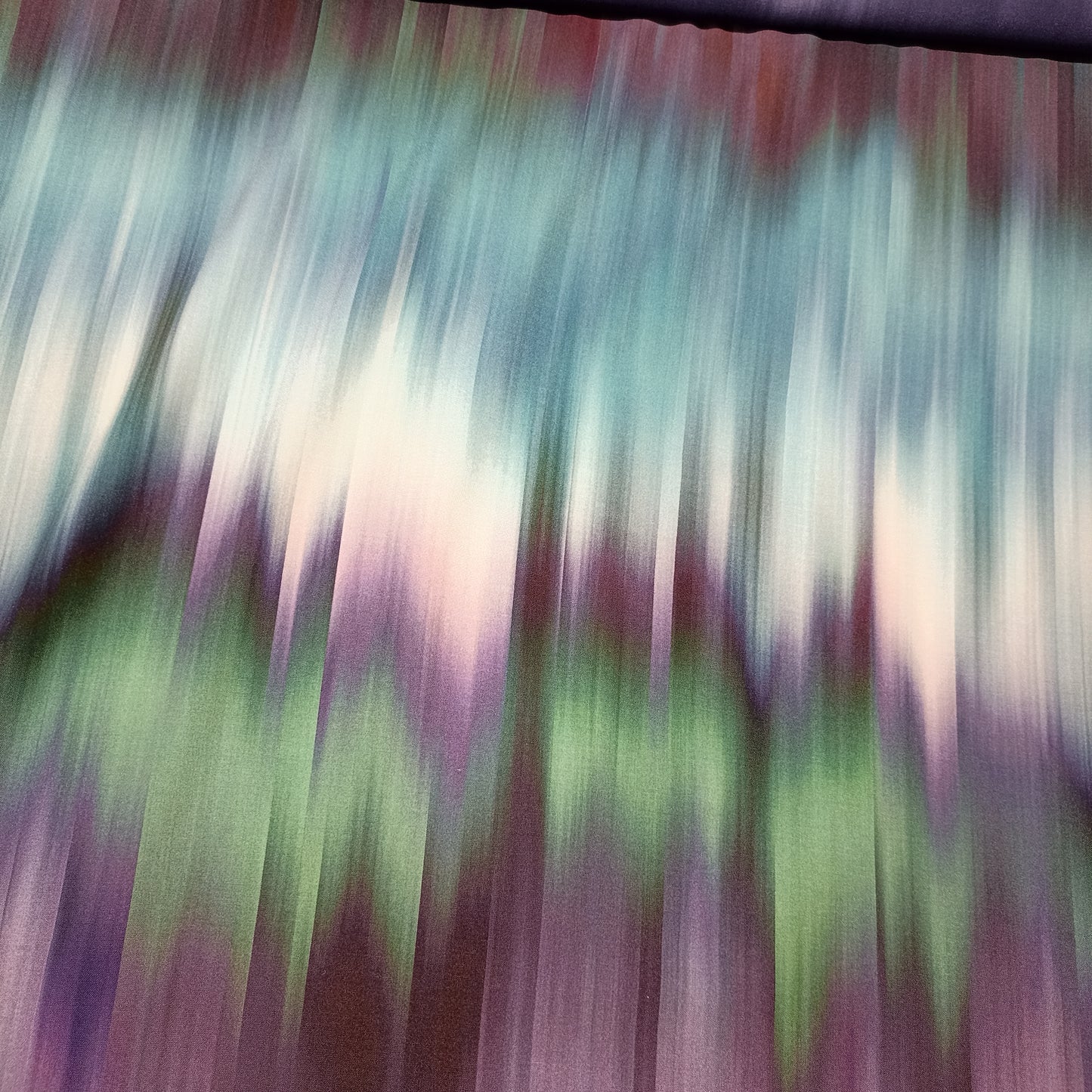 viscose paneel multicolor blauw