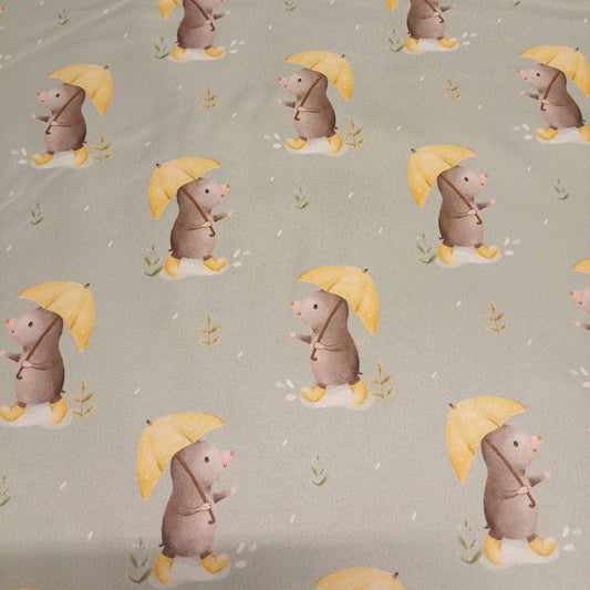 softshell molletjes in de regen