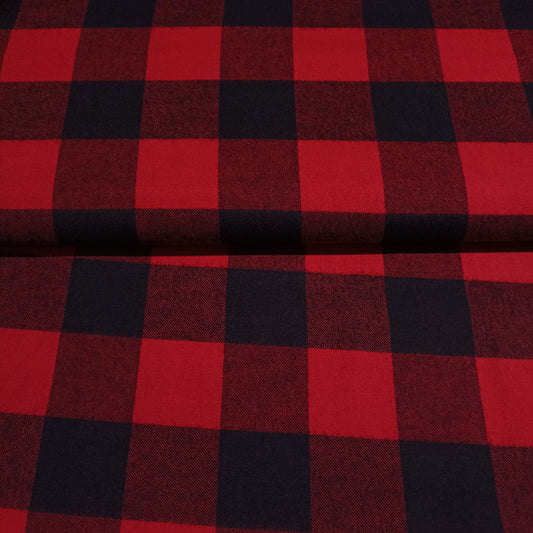 flanel ruiten rood