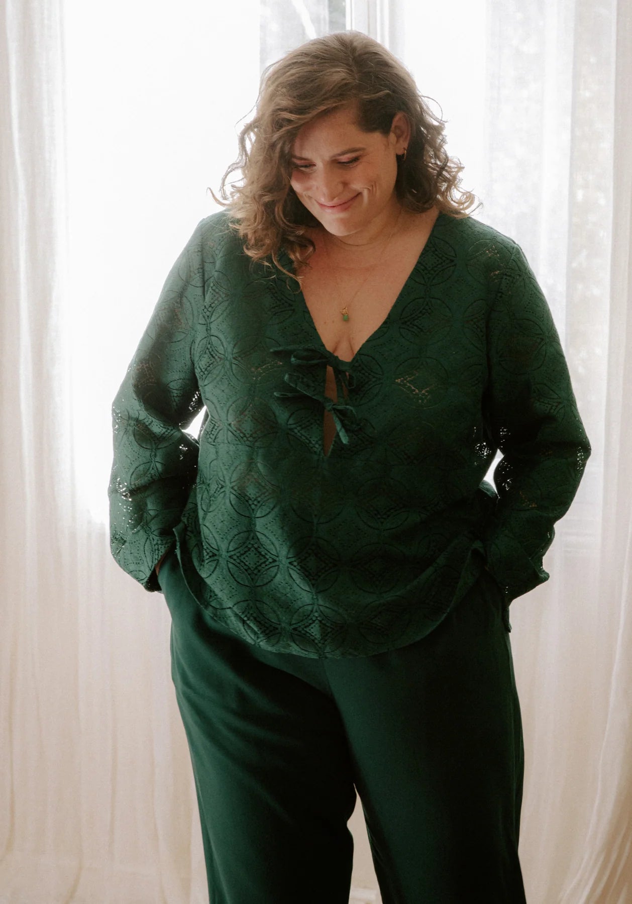 soupir pyjama maison fauve